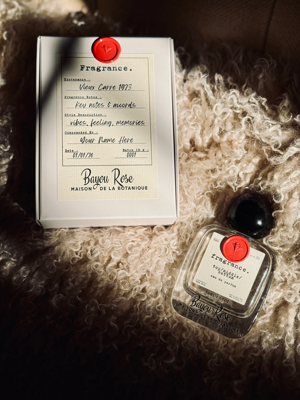 The Perfume Bar at Bayou Rose